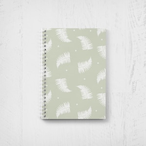 Farn Print Undatierter Kalender // Wochenplaner, Monatsplaner, minimalistische Agenda, undatierte Agenda, 2023 Planer, undatiert Wochenplaner