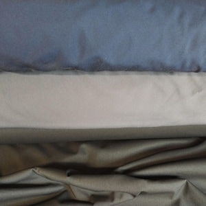 Soft shell Stoff Uni schwarz, navy, grau