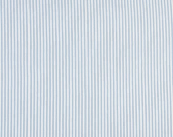 Cuff fabric strip 0.3 cm light blue white