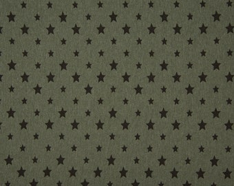 Cuffs Fabric Stars Moss Color Melted