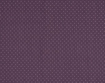 Jersey Punkte violett-lila