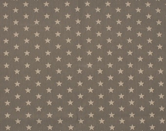 Jersey Sterne taupe-Sand