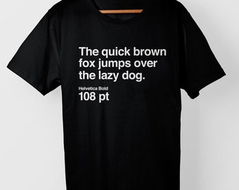 The quick brown fox...-T-shirt