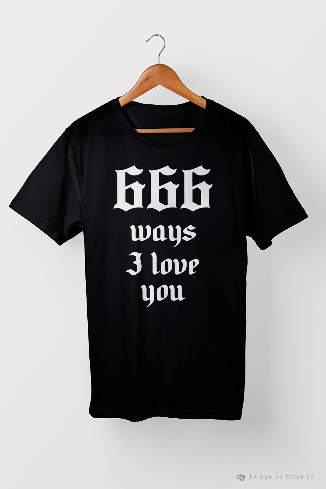 666 Ways I Love You T-shirt - Etsy