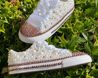 Kids Converse, Bling Crystals, Toddler Sizes, 2 10 Kids Converse, Bling Crystals, Toddler Sizes, 2 10