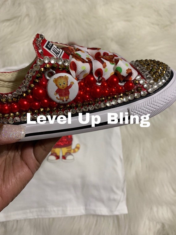 Kids Converse, Bling Crystals, Toddler Sizes, 2 10 Kids Converse, Bling Crystals, Toddler Sizes, 2 10