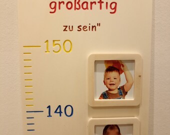 Children's measuring stick personalized 60 -150 cm, baptism gift, children's measuring stick, children's measuring stick, children's measuring stick wooden