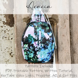 Acacia Sling PDF Pattern, Written & VIDEO TUTORIAL