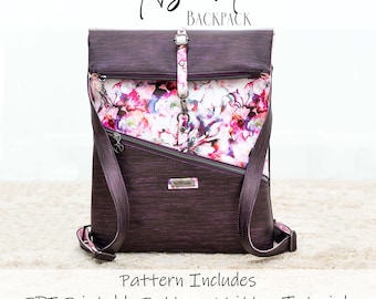 Ascent Backpack PDF Pattern, Written & VIDEO TUTORIAL