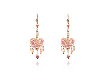 Exceptional gemstone earrings 925 silver