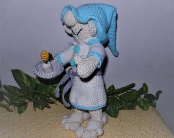 Schlafwandler Amigurumi gehäkelt