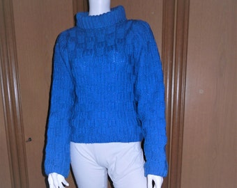 Pullover vintage gestrickter Pullover handmade  Gr. 38/40