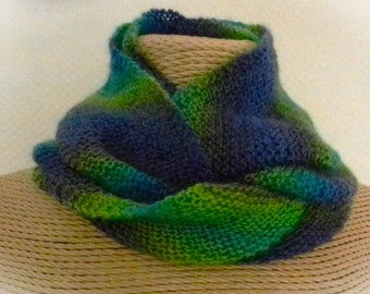 Schal Wickelschal Loop Strickschal