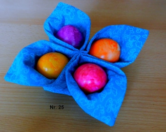 Egg warmer egg basket egg nest Easter eggs colorful cotton