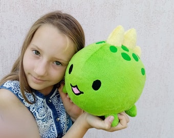 Tierspielzeug Kuscheltier Inspiriert vom Spiel Baby-Drachen-Plüschtier Handgemachtes Dekoratives Plüschtier Geschenk für Mädchen Auf Bestellung Hergestellt