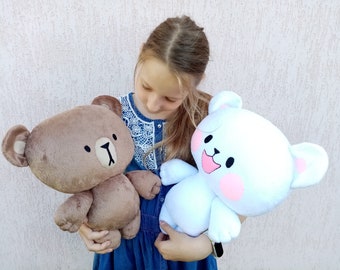 milk and mocha bears plush