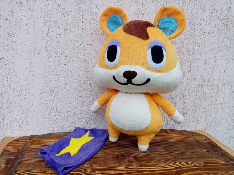 Animal plush toy Hamlet Animal crossing Custom plush Inspired | Etsy