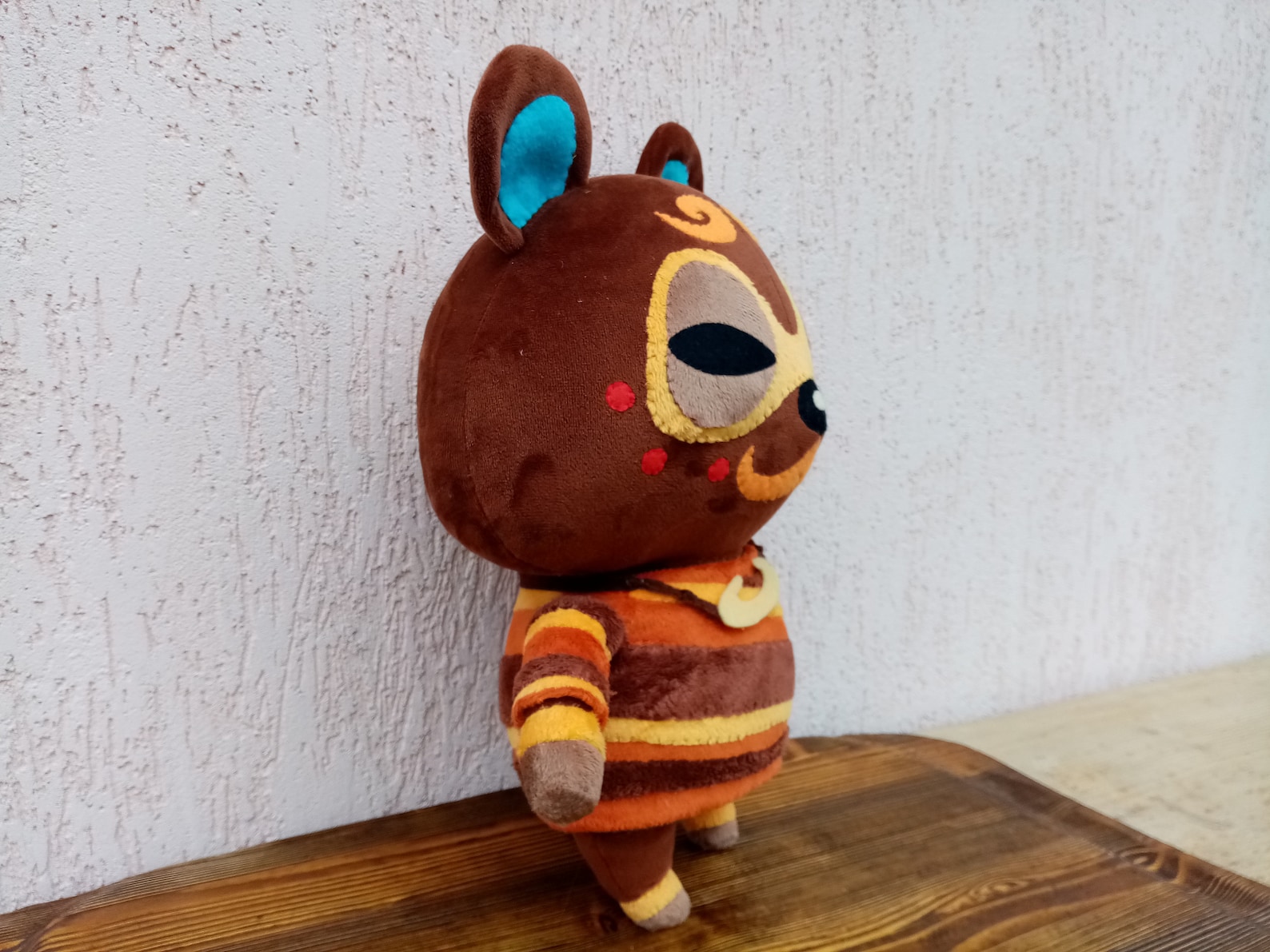Clay Animal Crossing Plush Toy Clay Hamster Villager Animal Etsy