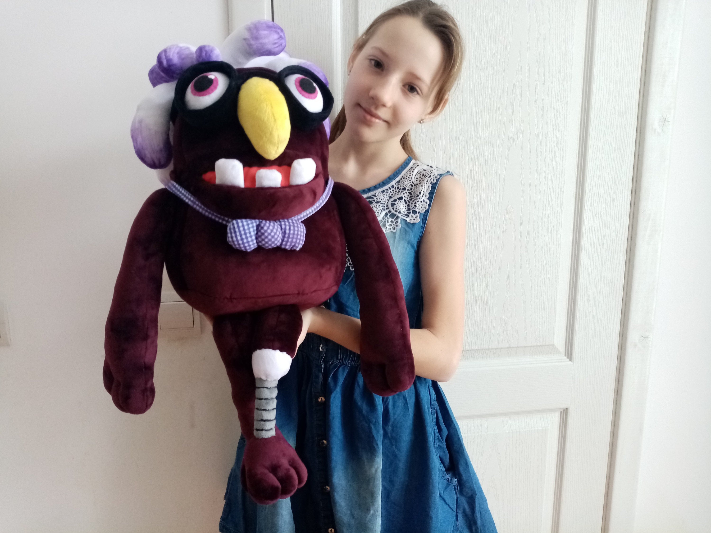 Floofty Fizzlebean from Bugsnax inspired pluch Custom plush toy Ready to ship