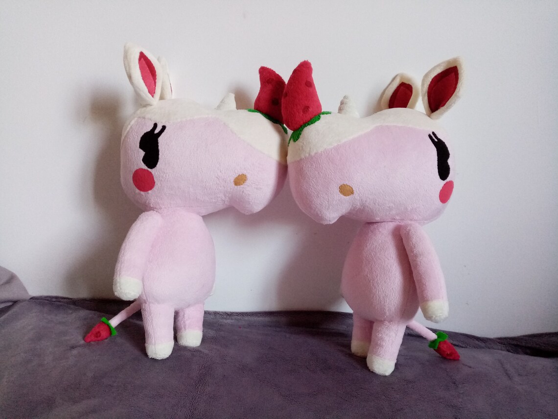 Animal toy Merengue Custom plush Inspired by Animal Crossing | Etsy