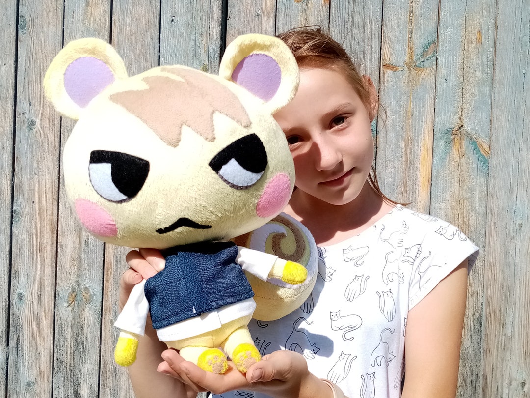Marshal Animal Crossing Plush Figure Marshal Squirrel Villager in Animal  Crossing Handmade Decorative Plush Squirrel Made to Order