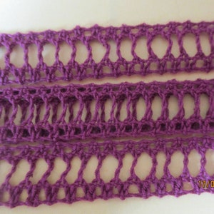 3 m Borte, 1.5 cm, aubergine, beige oder weiß, DIY, Nähen, Verzieren, Dekorieren, Trachtenkleidung, Kinderkleidung, Hutmacherei, Floristik