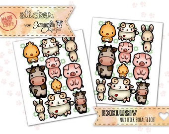 Kawaii Sticker "Meine kleine Farm"