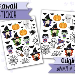 Kawaii Sticker "Geisterstunde"