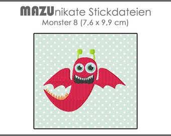 Stickdatei Monster 8