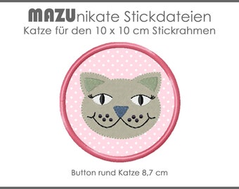 Stickdatei Katze