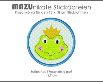 Stickdatei Froschkönig