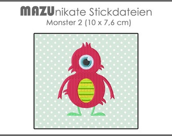 Stickdatei Monster 2