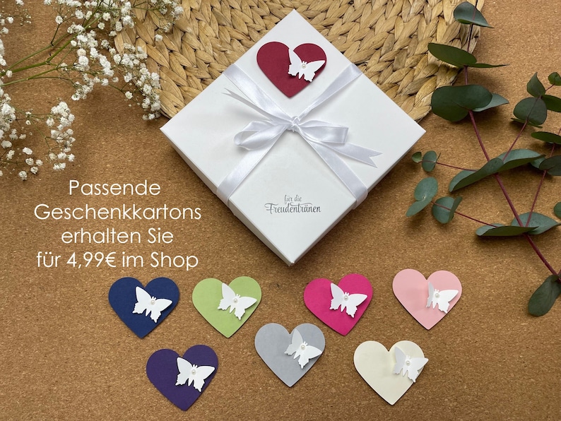 Personalisiertes Stofftaschentuch zur Hochzeit für Braut und Bräutigam, Hochzeitsgeschenk Bild 7