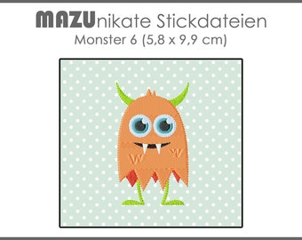 Stickdatei Monster 6