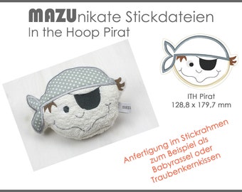 Stickdatei Pirat in the Hoop (ITH)