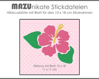 Stickdatei Hibiscus