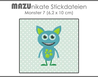 Stickdatei Monster 7