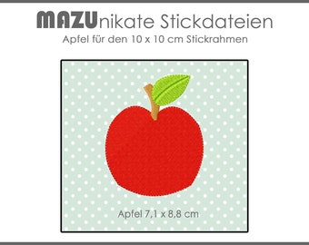 Stickdatei Apfel