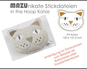 Stickdatei Katze in the Hoop (ITH)