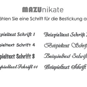 Personalisiertes Stofftaschentuch zur Hochzeit für Braut und Bräutigam, Hochzeitsgeschenk Bild 5