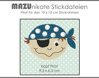 Stickdatei Pirat