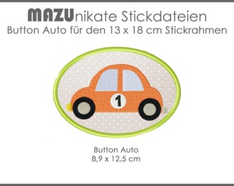 Stickdatei Applikation Button Auto