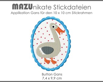 Stickdatei Gans