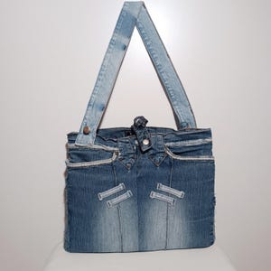 Jeans bag Upcycling bag Bag Shoulder bag Jeans Shopper Upcycling jeans bag Jeans