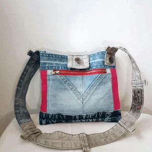 Upcycling bag jeans jeans bag mobile phone bag shoulder bag upcycling bag
