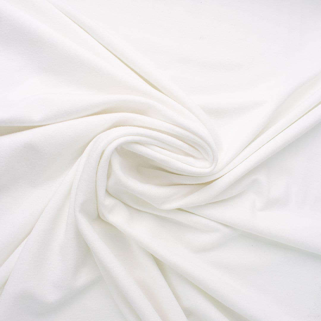 Cotton jersey white 05 m Etsy