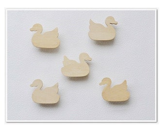 Furniture handle "Swan" natural furniture handle, cupboard handle, drawer handle, furniture knob, knob