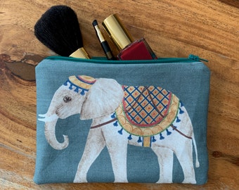 Elefant kleines Täschchen Schminktasche make up Schmucktasche