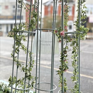 Galvanised Garden Obelisk