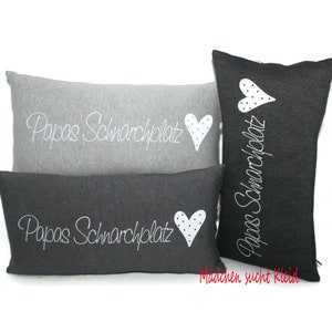 Almohada papá, funda de almohada con cremallera + relleno